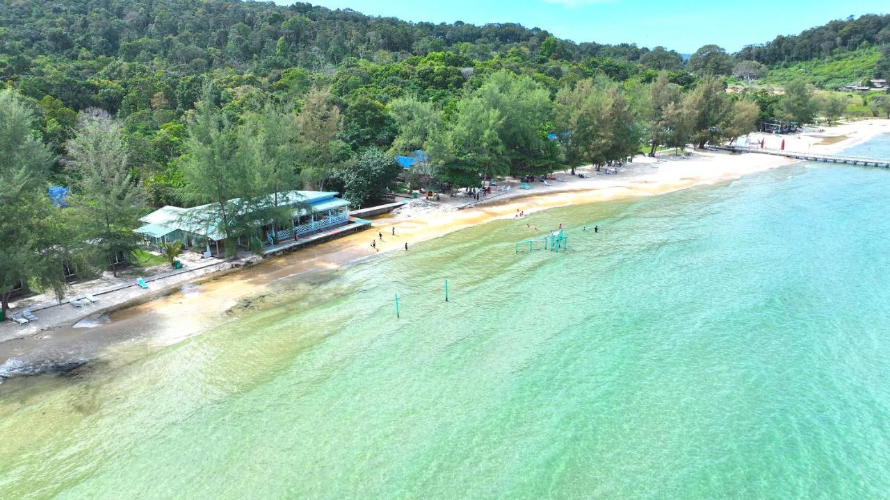 Sandy Beach Bungalows Koh Rong Sanloem Bagian luar foto