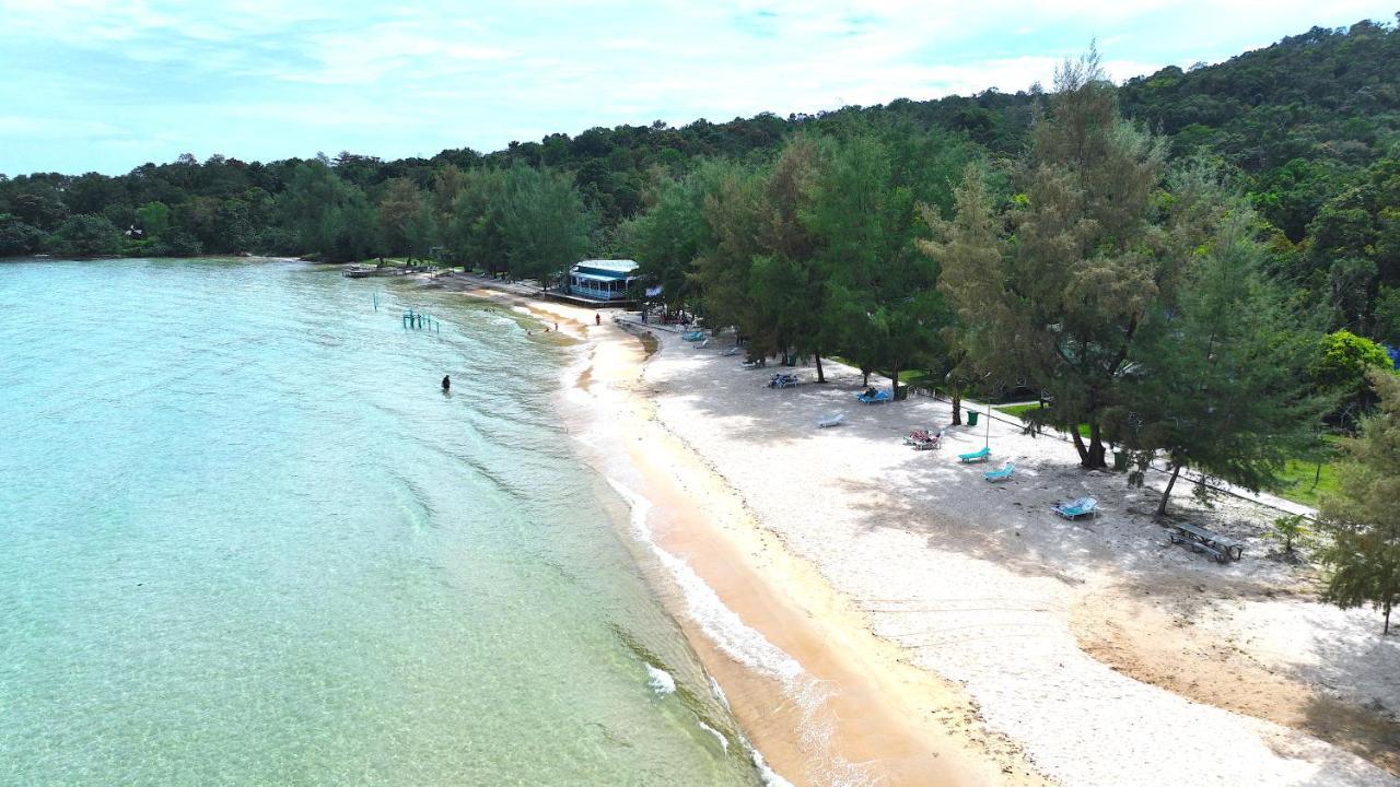 Sandy Beach Bungalows Koh Rong Sanloem Bagian luar foto