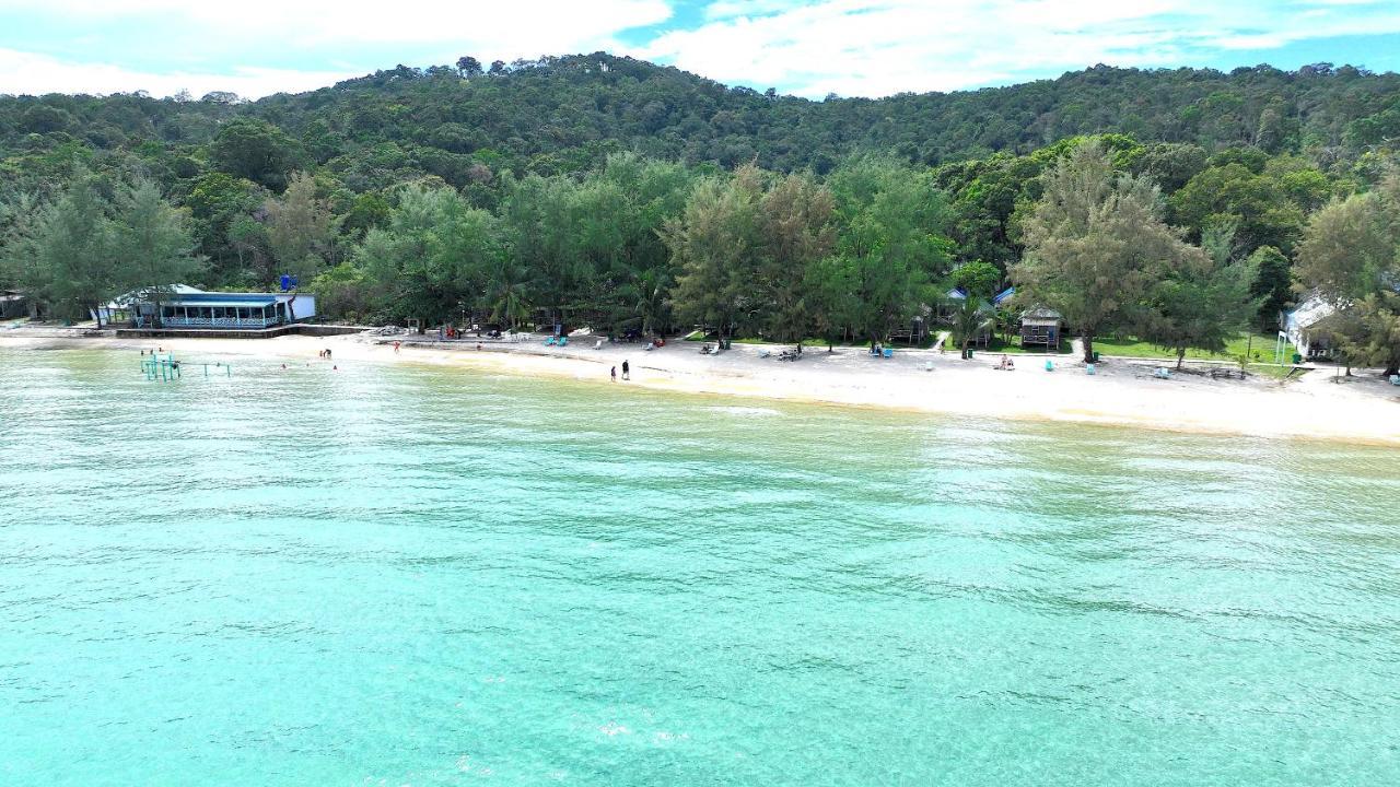 Sandy Beach Bungalows Koh Rong Sanloem Bagian luar foto