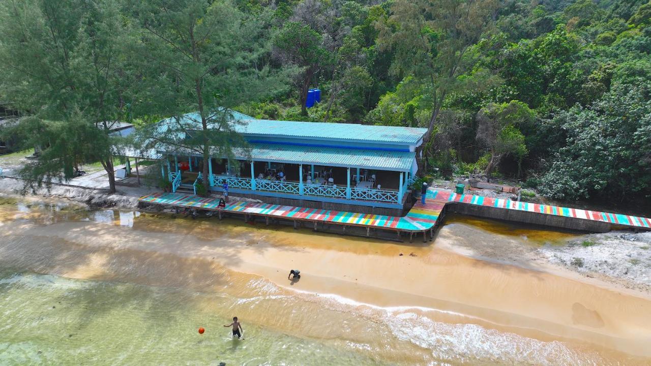 Sandy Beach Bungalows Koh Rong Sanloem Bagian luar foto