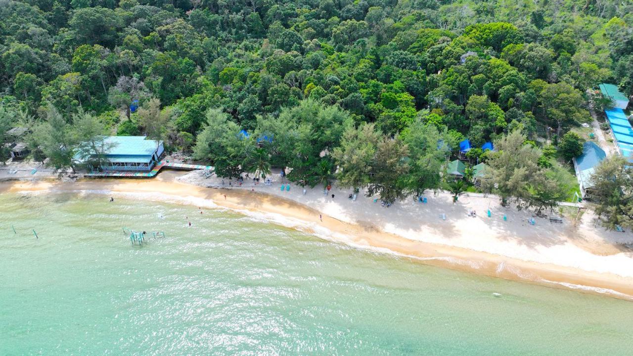 Sandy Beach Bungalows Koh Rong Sanloem Bagian luar foto