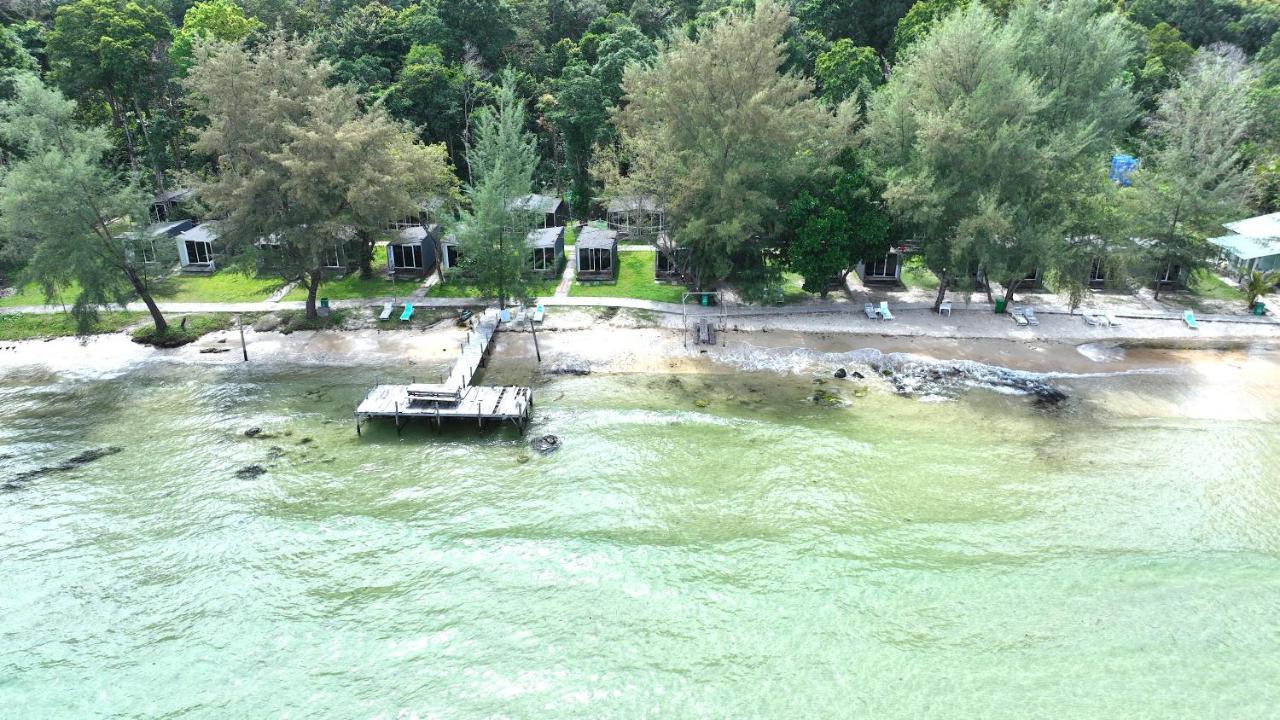 Sandy Beach Bungalows Koh Rong Sanloem Bagian luar foto
