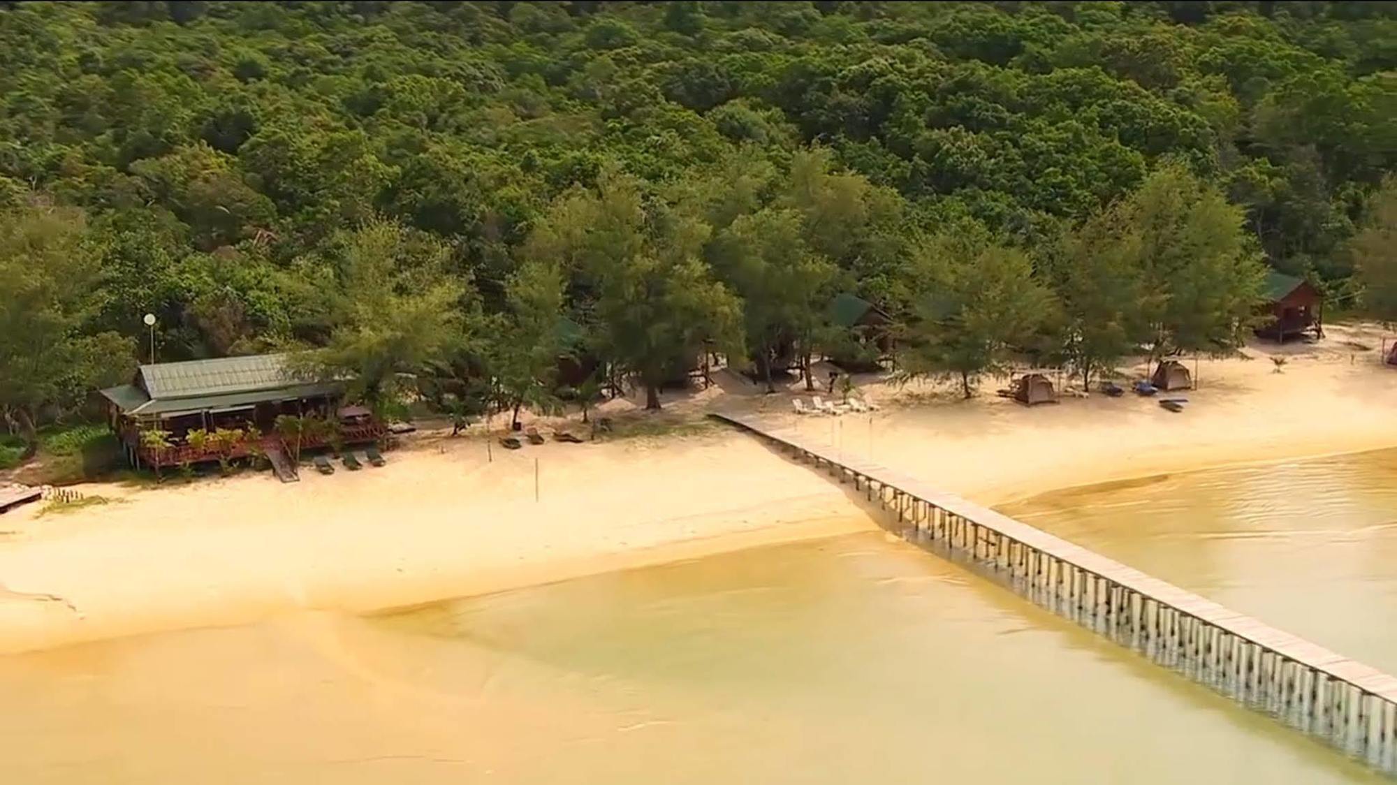 Sandy Beach Bungalows Koh Rong Sanloem Bagian luar foto